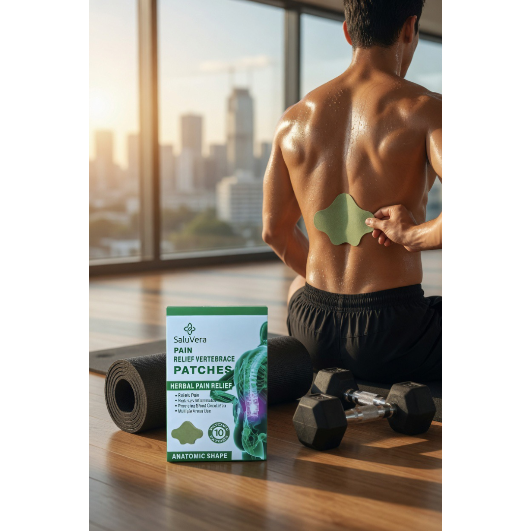 PARHES HERBAL SALUVERA ™ -Alivio Inmediato para Dolor de Espalda y Cuello