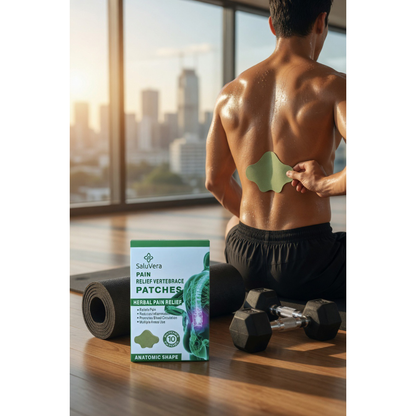 PARHES HERBAL SALUVERA ™ -Alivio Inmediato para Dolor de Espalda y Cuello