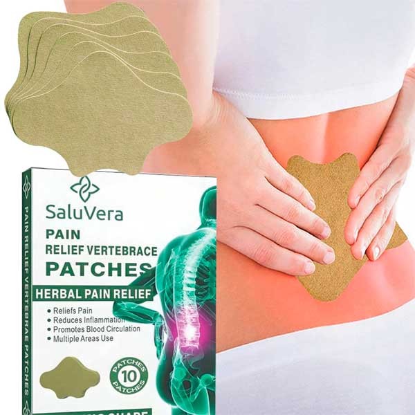 PARHES HERBAL SALUVERA ™ -Alivio Inmediato para Dolor de Espalda y Cuello