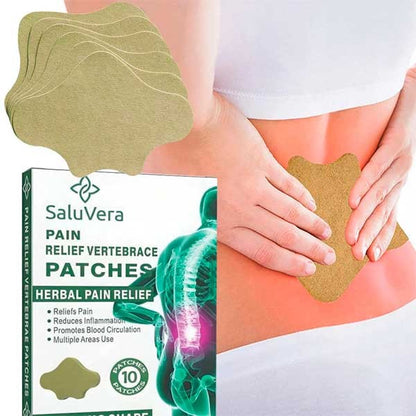 PARHES HERBAL SALUVERA ™ -Alivio Inmediato para Dolor de Espalda y Cuello