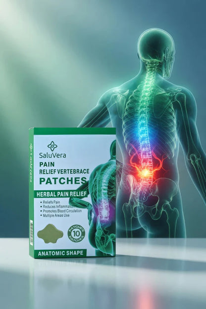 PARHES HERBAL SALUVERA ™ -Alivio Inmediato para Dolor de Espalda y Cuello